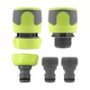 Flexzilla Quick-Connect Fittings 5Pc Coupler Plug Kit HFZGAK14